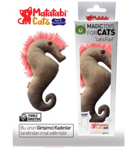 Matatabi Cats Horsi Kedi Oyuncagı Gri 26 Cm