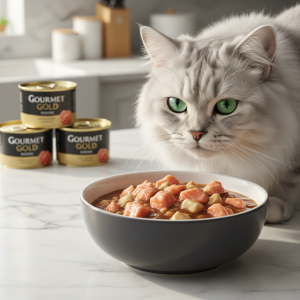 A photorealistic, close-up shot of a magnificent silver Persian cat with striking green eyes