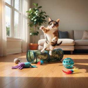 A vibrant, photorealistic, and heartwarming scene