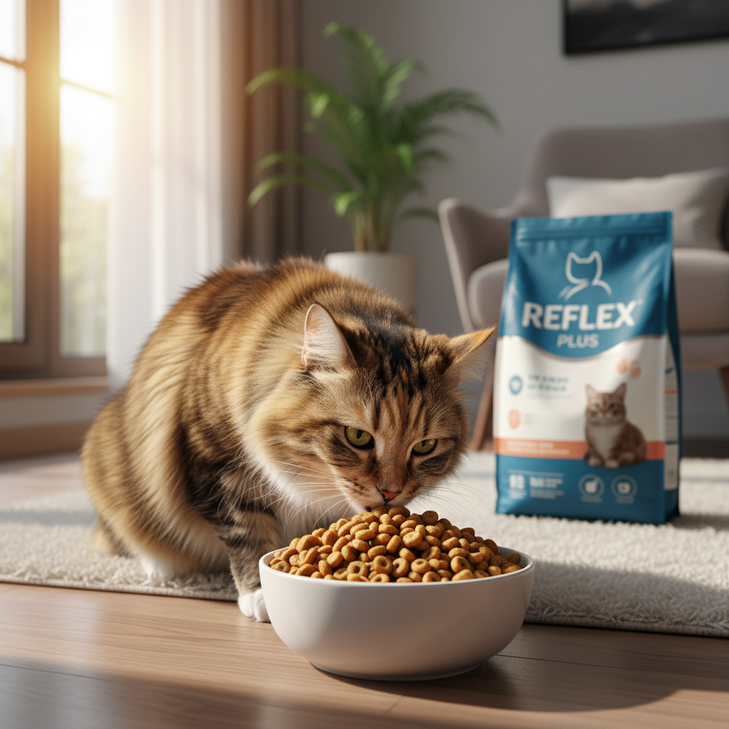 A photorealistic, heartwarming shot inside a modern, sun-drenched living room